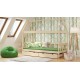 Lit enfant en bois de pin massif Maison 200x90 cm