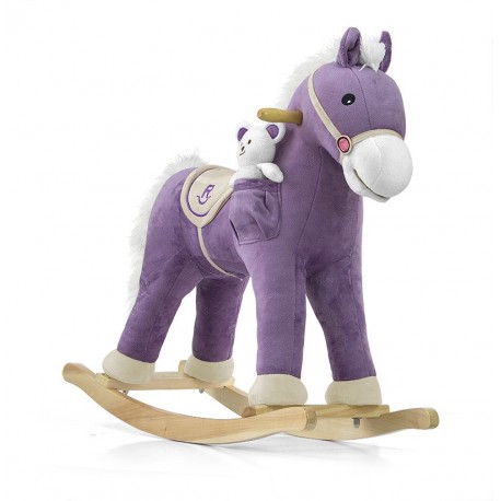 Cheval à Bascule Pony violet